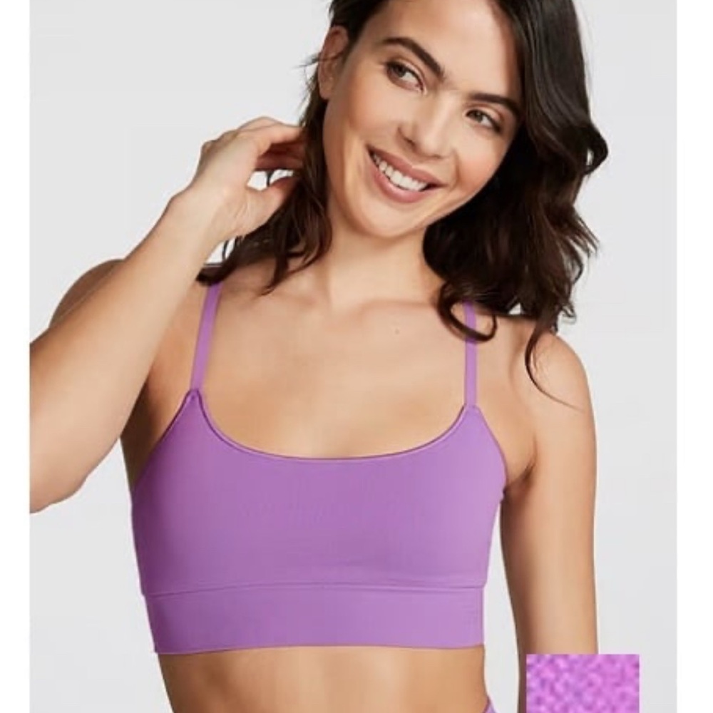 PINK Seamless Scoop Racerback Sports Bra size XXL